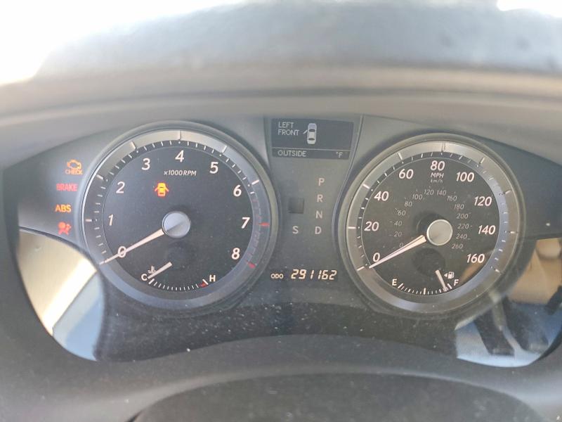 2008 Lexus Es 350 VIN JTHBJ46G382187590 COPART salvage auction — FRONT END, CA - SALVAGE CERTIFICATE, sold $225 on 2026-07-27 (photo 9)