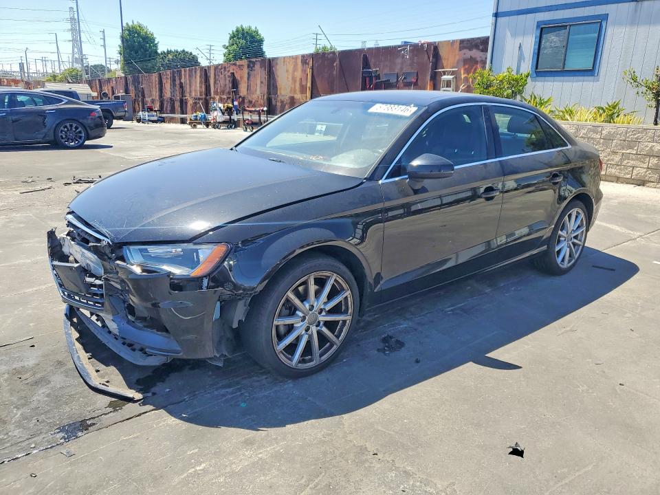 2015 Audi A3 VIN WAUEFGFFXF1030387 COPART salvage auction — FRONT END, Ca - Salvage Certificate, sold $550 on 2026-07-29 (photo 1)