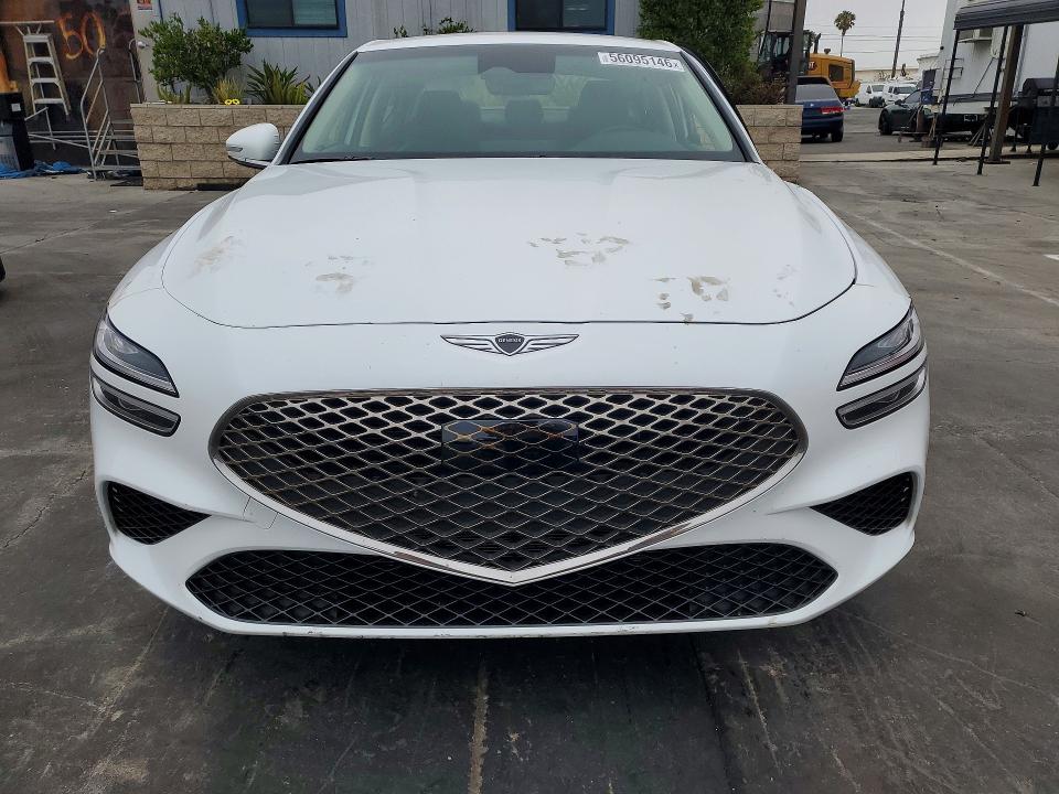 2025 Genesis G70 VIN KMTG34SC4SU150193 COPART salvage auction — MECHANICAL, Ca - Salvage Certificate, sold $7,300 on 2026-07-15 (photo 5)
