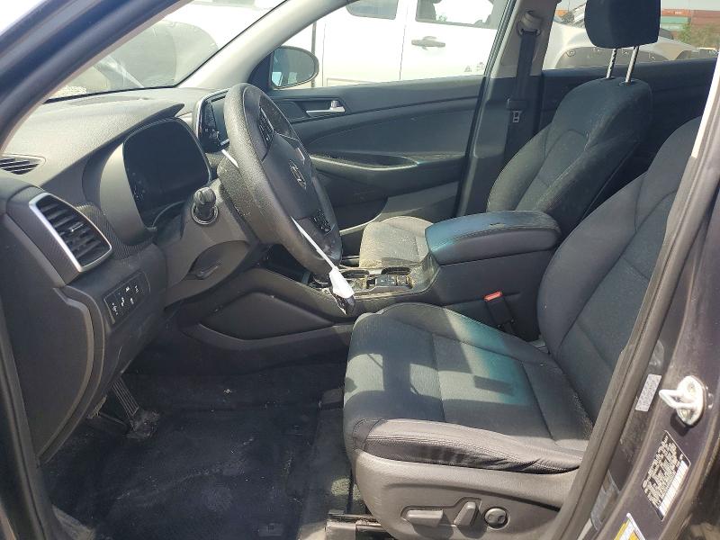 2019 Hyundai Tucson VIN KM8J3CA4XKU020150 COPART salvage auction — FRONT END, Oh - Certificate Of Title, sold $3,100 on 2026-07-09 (photo 7)