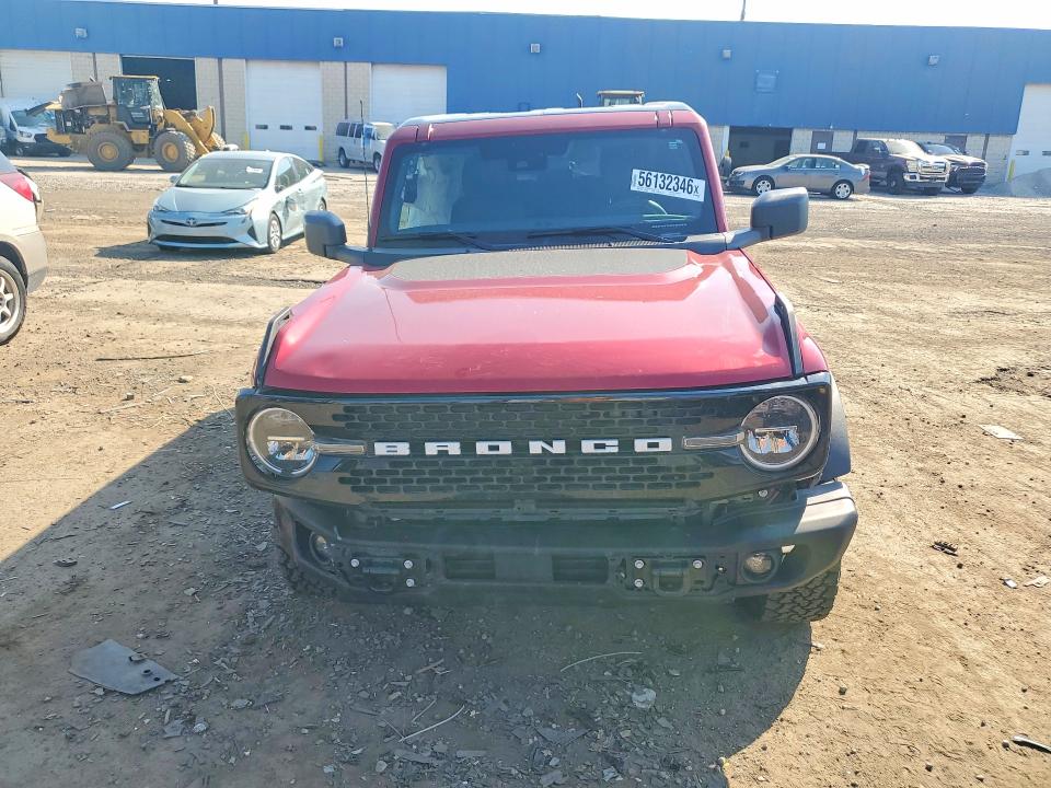 2025 Ford Bronco VIN 1FMEE7BH0SLA78715 COPART salvage auction — FRONT END, MI - CERT OF TITLE-SALVAGE VEHICLE, sold $16,700 on 2026-09-18 (photo 5)