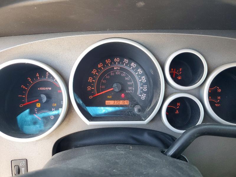 2010 Toyota VIN 5TFUM5F10AX004528 COPART salvage auction — ENGINE BURN, ID - SALVAGE CERTIFICATE OF TITLE, sold $1,600 on 2026-07-16 (photo 9)