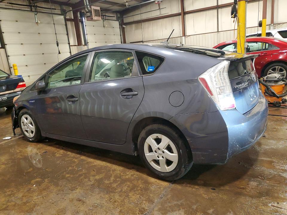 2011 Toyota Prius VIN JTDKN3DU2B5352124 COPART salvage auction — FRONT END, Pa - Certificate Of Salvage, sold $500 on 2026-07-02 (photo 2)