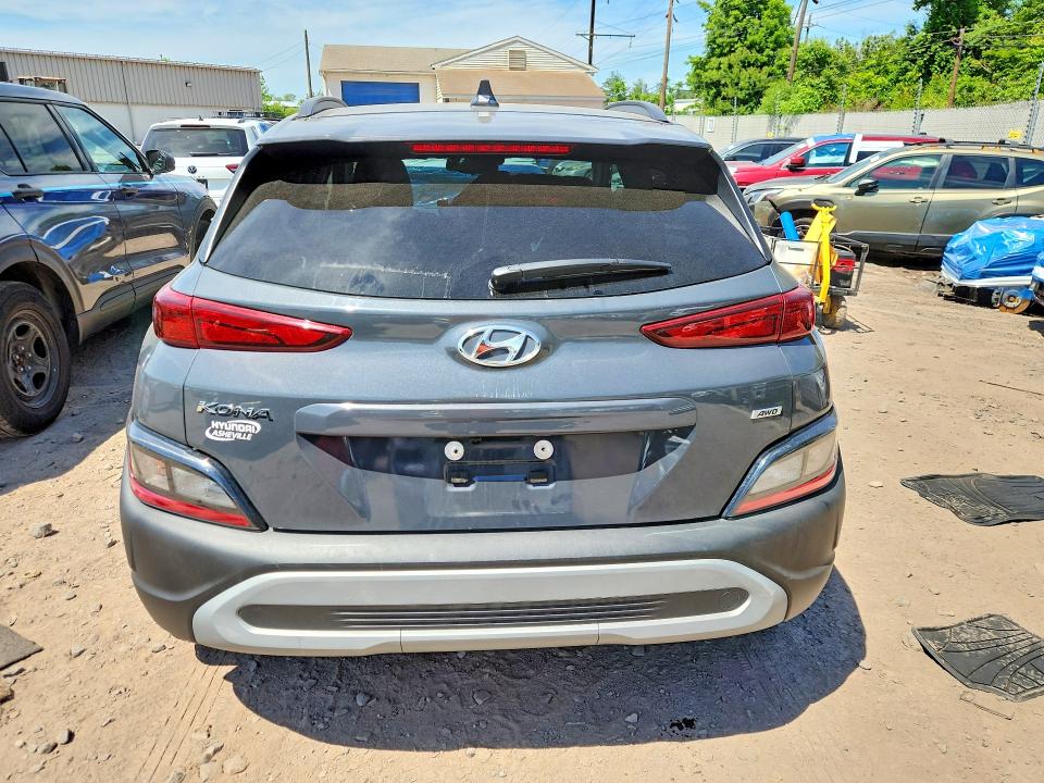 2023 Hyundai Kona VIN KM8K3CAB2PU021769 COPART salvage auction — FRONT END, Pa - Certificate Of Salvage, sold $6,200 on 2026-07-13 (photo 6)