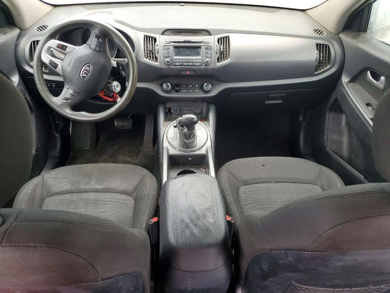 2012 Kia Sportage VIN KNDPB3A27C7307283 COPART salvage auction — FRONT END, CA - DIS/DLR/EXP ONLY LIEN PAPERS, sold $1,150 on 2026-07-06 (photo 8)