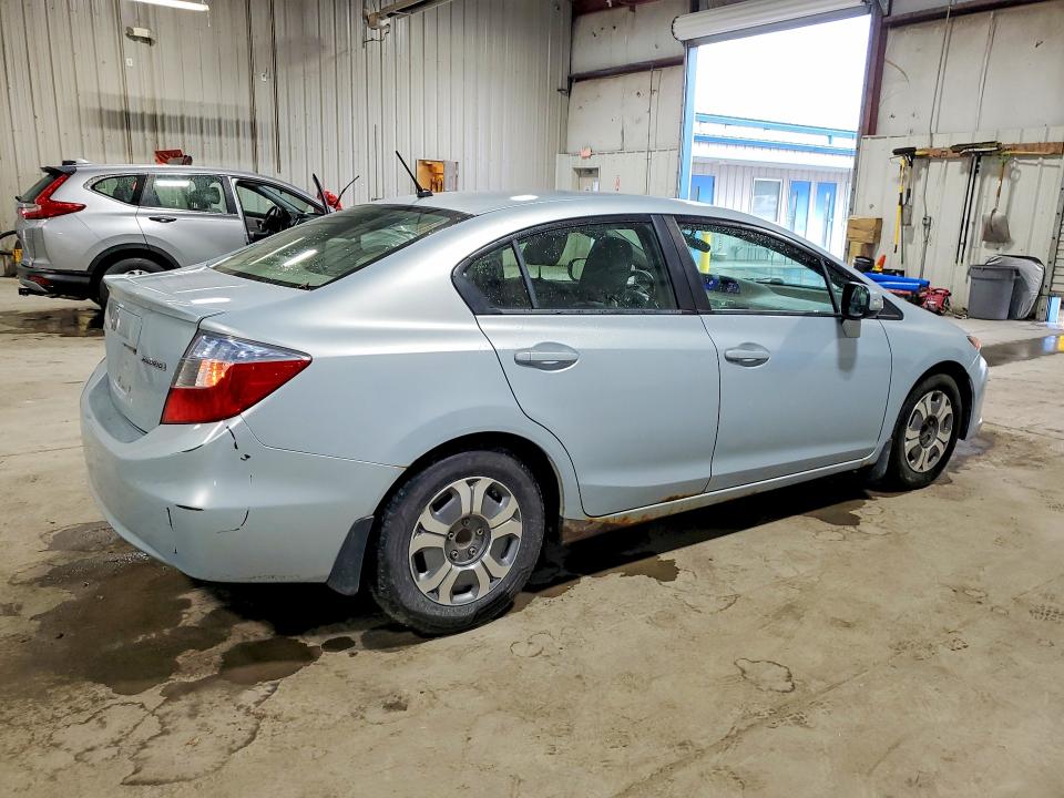 2012 Honda VIN JHMFB4F24CS009635 COPART salvage auction — FRONT END, Ny - Mv-907A Salvage Certificate, sold $475 on 2026-07-15 (photo 3)