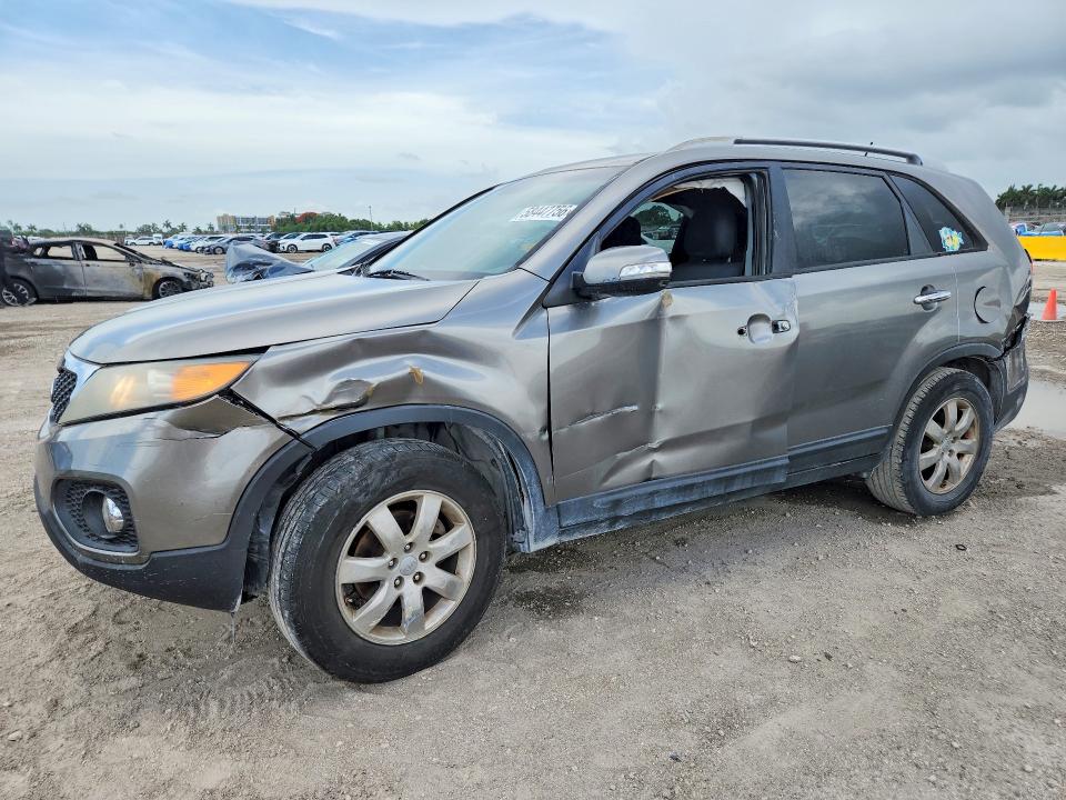 2013 Kia VIN 5XYKT3A68DG365126 COPART salvage auction — SIDE, Fl - Certificate Of Title, sold $675 on 2026-07-22 (photo 1)