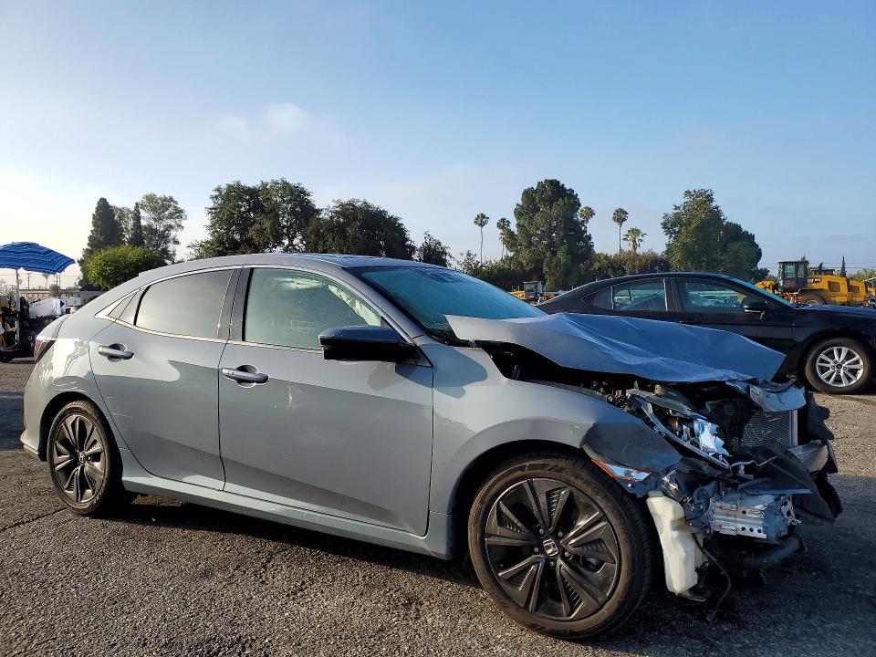 2019 Honda Civic VIN SHHFK7H63KU421137 COPART salvage auction — FRONT END, Ca - Dis/Dlr/Exp App For Dup Clean, sold $4,600 on 2026-07-10 (photo 4)