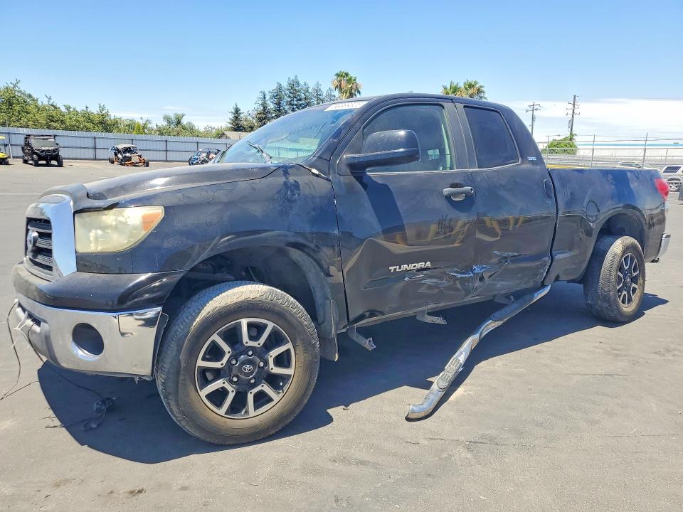 2007 Toyota Tundra VIN 5TBRU54157S450366 COPART salvage auction — SIDE, CA - SALVAGE CERTIFICATE, sold $1,900 on 2026-07-13 (photo 1)
