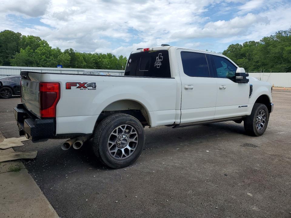 2022 Ford F250 VIN 1FT7W2BTXNEF20149 COPART salvage auction — ROOF, MS - CERT OF TITLE-SALVAGED, sold $15,100 on 2026-07-29 (photo 3)