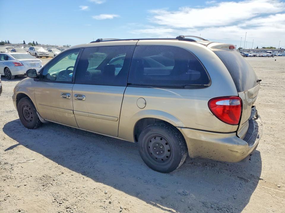 2007 Chrysler Voyager VIN 2A4GP44R47R174836 COPART salvage auction — REAR END, Ca - Salvage Certificate, sold $100 on 2026-07-09 (photo 2)