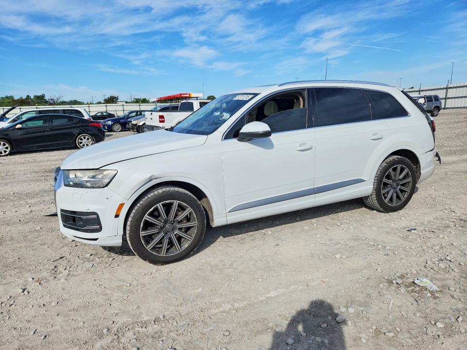 2017 Audi Q7 VIN WA1LAAF76HD005156 COPART salvage auction — REAR END, Il - Salvage Certificate, sold $4,950 on 2026-07-20 (photo 1)