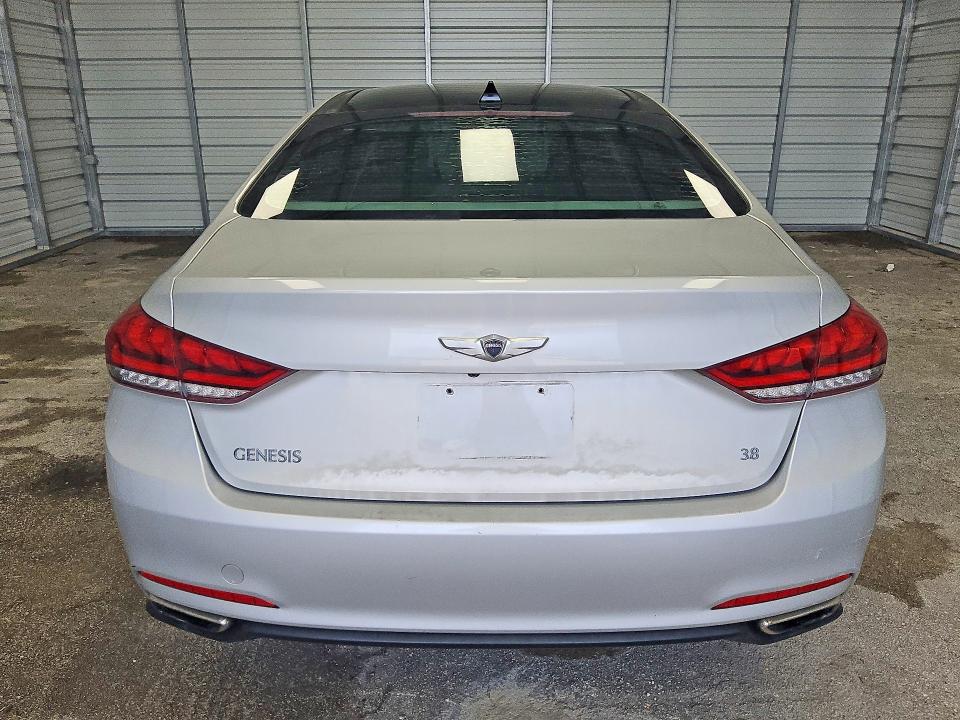 2016 Hyundai Genesis VIN KMHGN4JE3GU106197 COPART salvage auction — FRONT END, Fl - Certificate Of Title, sold $275 on 2026-07-28 (photo 6)