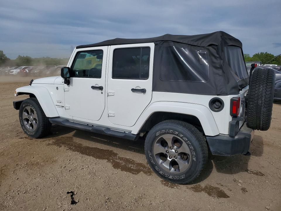 2018 Jeep Wrangler / VIN 1C4BJWEG9JL862017 COPART salvage auction — ROOF, Il - Salvage Certificate, sold $7,500 on 2026-07-10 (photo 2)