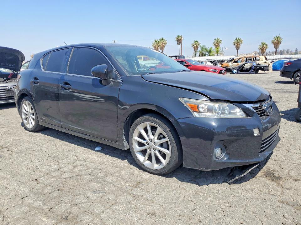 2013 Lexus Ct VIN JTHKD5BH1D2168073 COPART salvage auction — SIDE, Ca - Salvage Certificate, sold $1,750 on 2026-07-23 (photo 4)