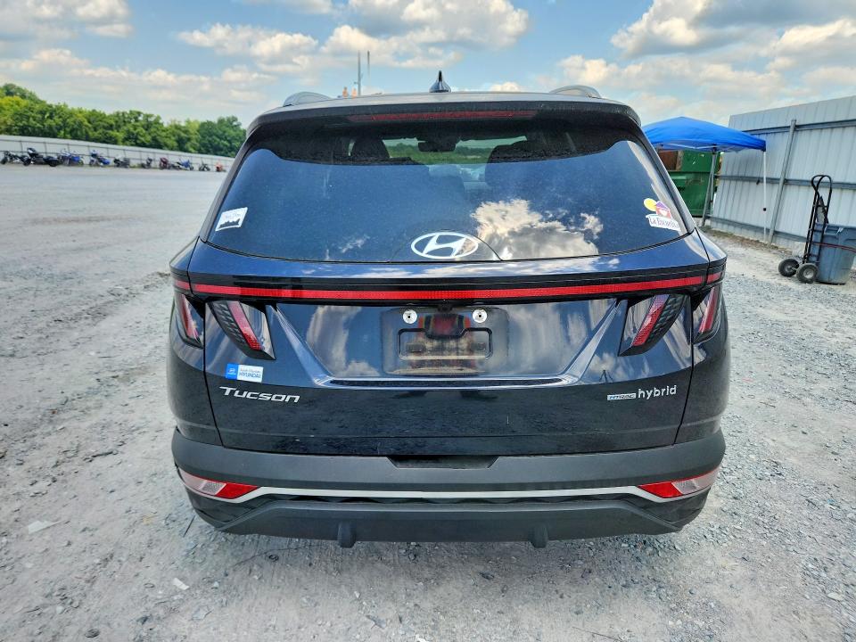 2022 Hyundai Tucson VIN KM8JFCA12NU038742 COPART salvage auction — REAR END, NC - SALVAGE CERTIFICATE OF TITLE, sold $1,300 on 2026-07-29 (photo 6)
