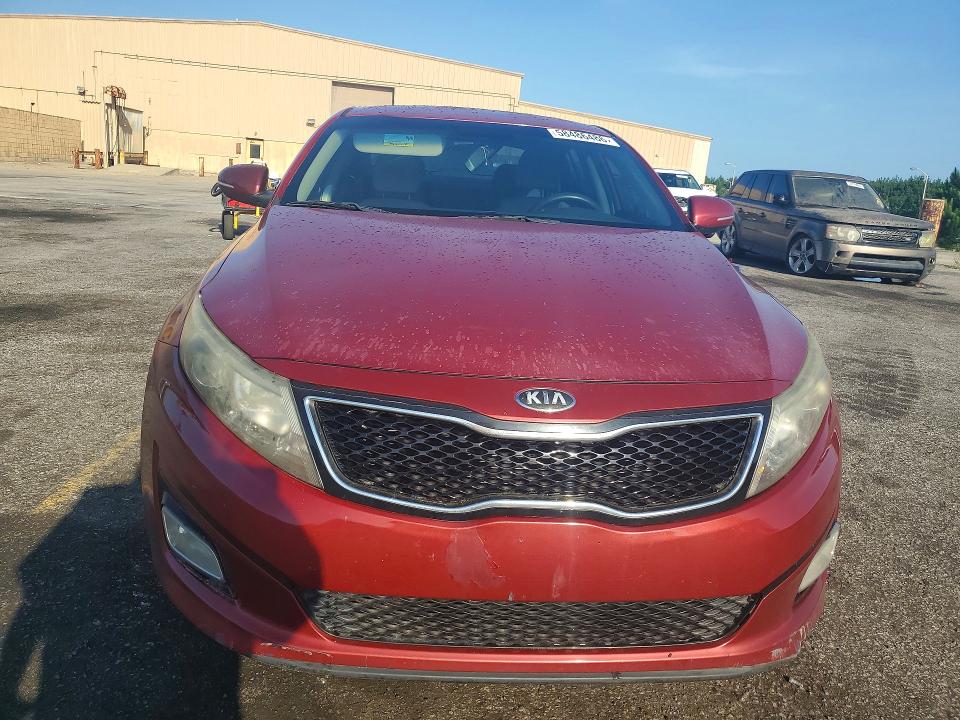2015 Kia Optima VIN 5XXGM4A74FG430580 COPART salvage auction — MECHANICAL, Sc - Certificate Of Title, sold $300 on 2026-07-20 (photo 5)
