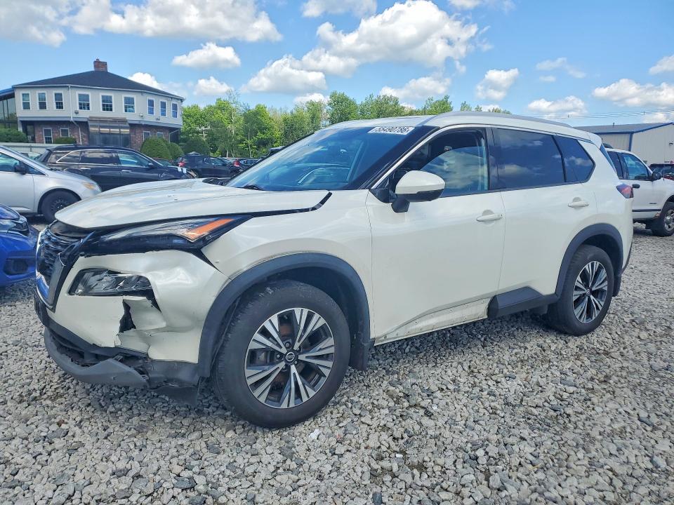 2021 Nissan VIN 5N1AT3BB2MC734991 COPART salvage auction — FRONT END, Ma - Cert Of Title-Salvage, sold $5,500 on 2026-07-02 (photo 1)