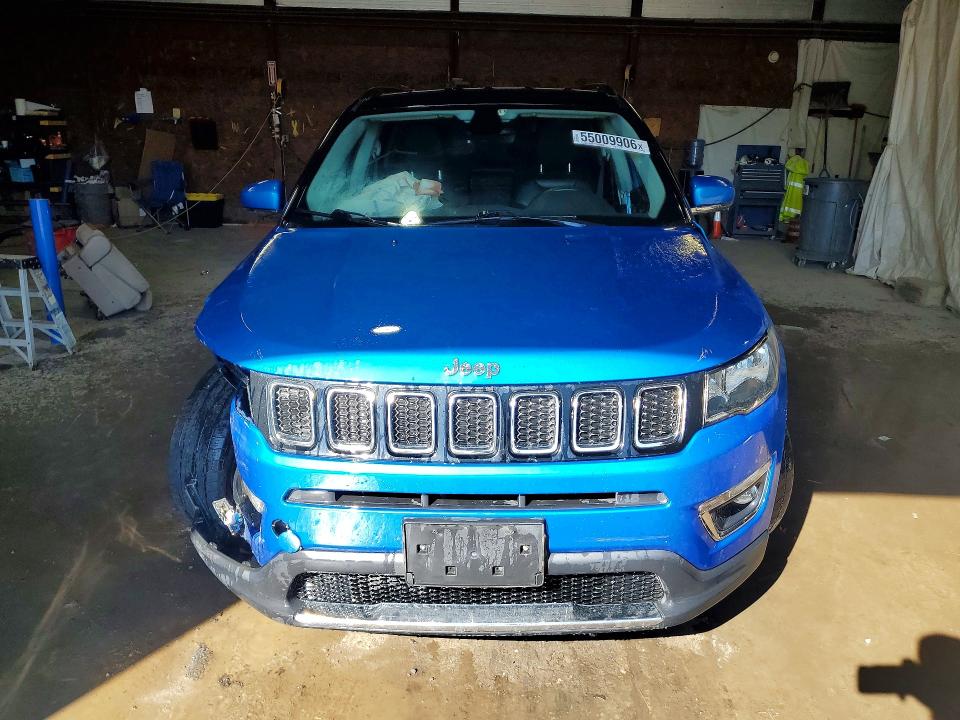 2018 Jeep Compass VIN 3C4NJDCB0JT365886 COPART salvage auction — SIDE, PA - CERTIFICATE OF SALVAGE, sold $900 on 2026-07-02 (photo 5)
