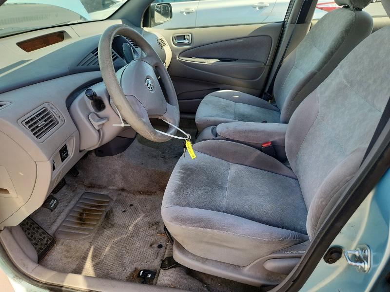 2002 Toyota Prius VIN JT2BK18U120044567 COPART salvage auction — FRONT END, Ca - Salvage Certificate, sold $200 on 2026-07-06 (photo 7)