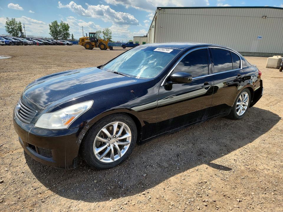 2009 Infiniti G37 VIN JNKCV61F69M354145 COPART salvage auction — FRONT END, Ab - Bos - Salvage, sold $225 on 2026-07-07 (photo 1)