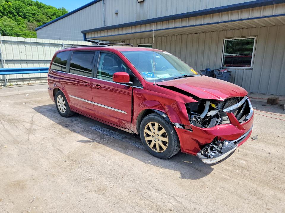 2014 Chrysler Voyager VIN 2C4RC1BG7ER220747 COPART salvage auction — FRONT END, Pa - Certificate Of Salvage, sold $675 on 2026-07-09 (photo 4)