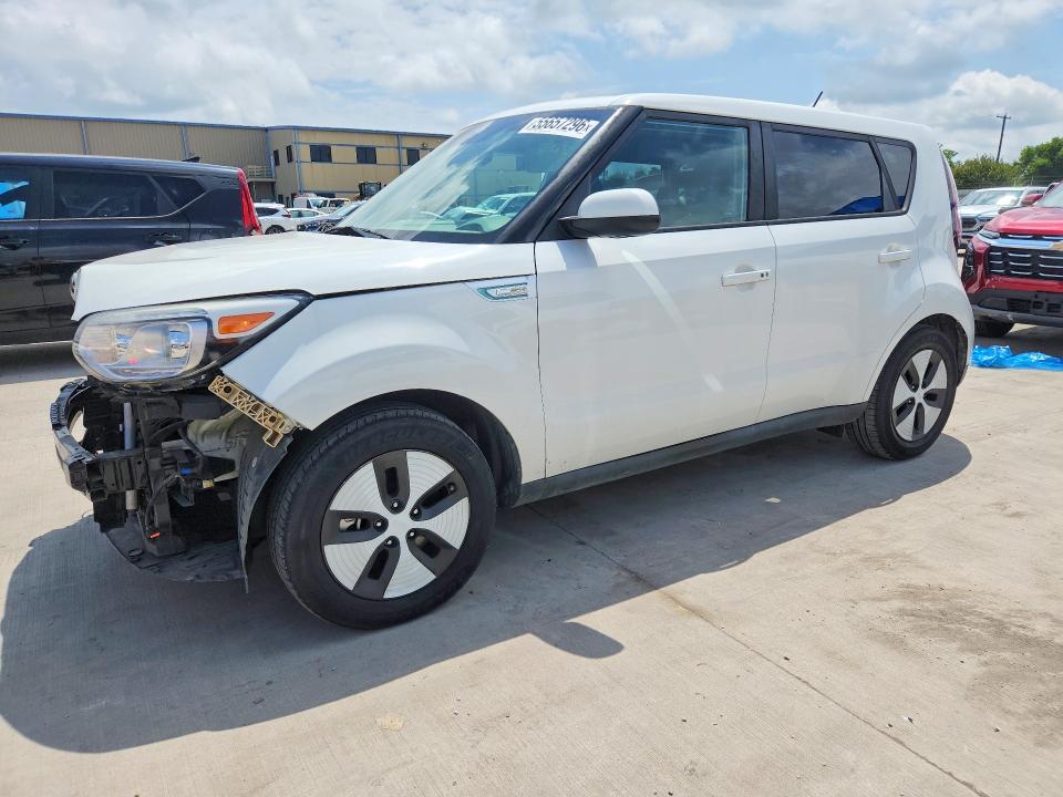 2017 Kia Soul VIN KNDJP3AE8H7021306 COPART salvage auction — FRONT END, Tx - Salvage W/Lemon Law Historty, sold $1,450 on 2026-07-13 (photo 1)