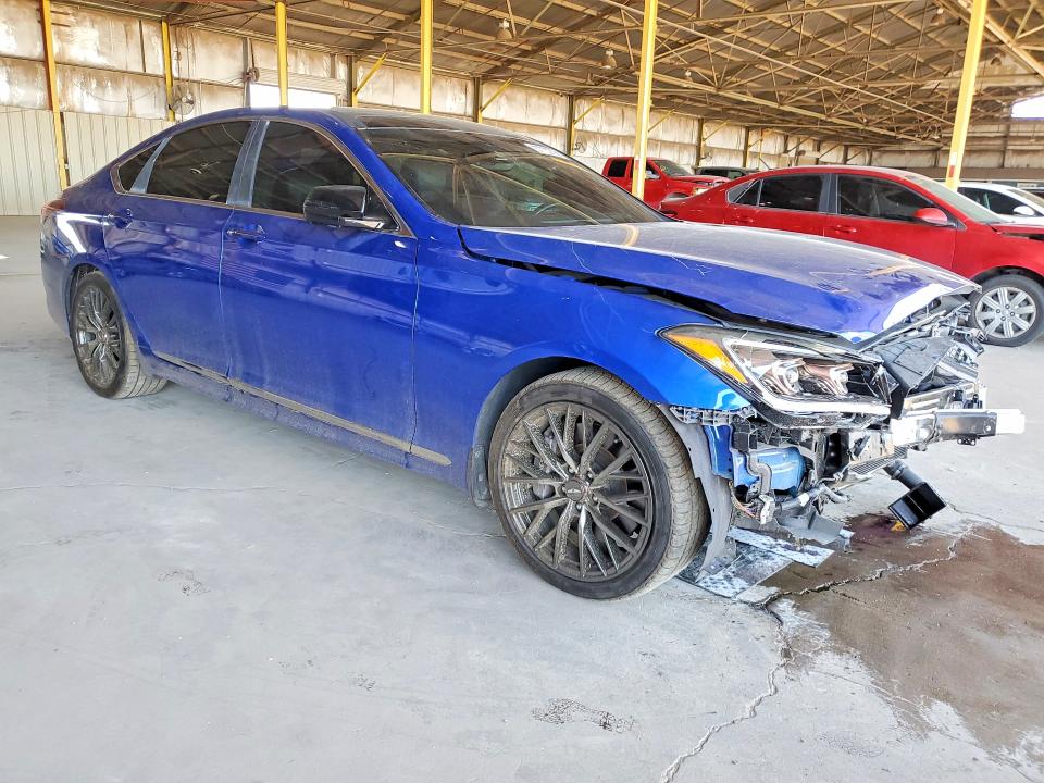 2020 Genesis VIN KMTFN4JB5LU334719 COPART salvage auction — FRONT END, Az - Cert Of Title - Salvage, sold $5,400 on 2026-07-22 (photo 4)
