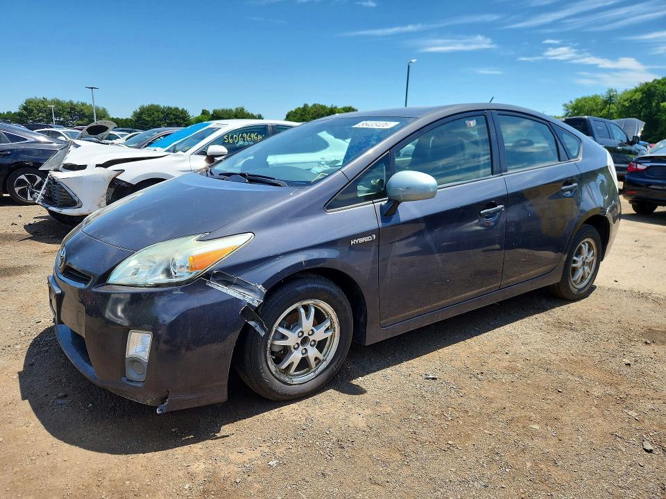 2011 Toyota Prius VIN JTDKN3DU1B0266302 COPART salvage auction — FRONT END, Ct - Cert Of Title-Salvage, sold $475 on 2026-07-09 (photo 1)