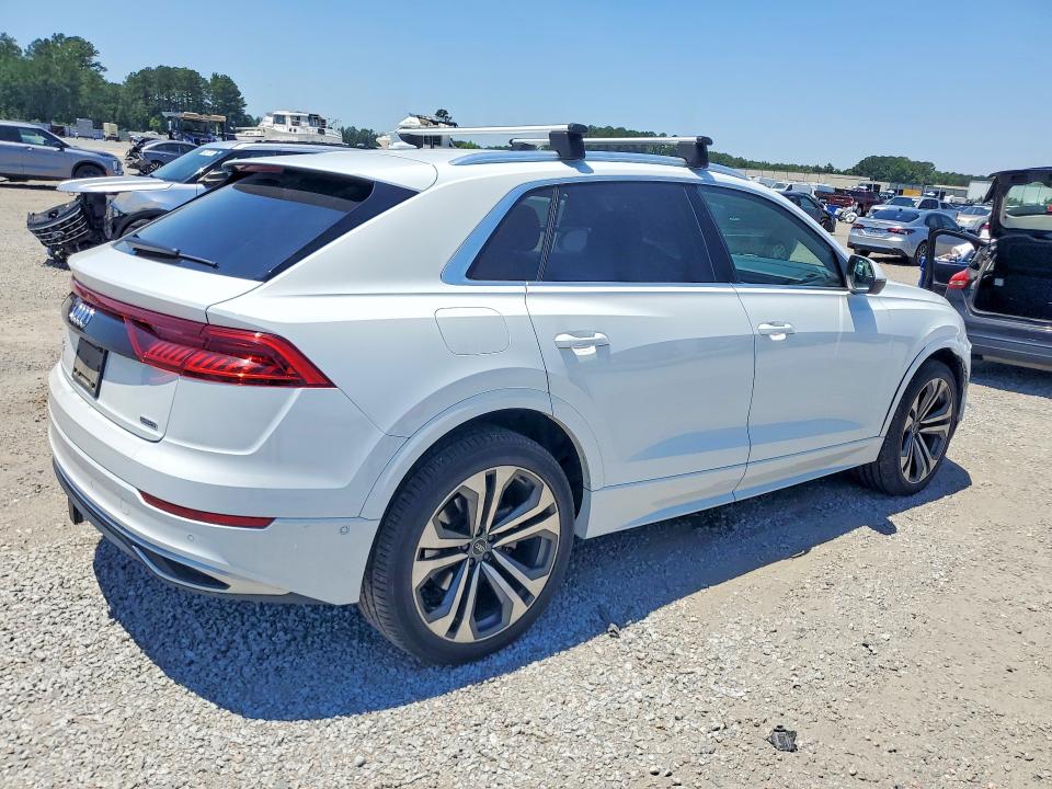 2021 Audi Q8 VIN WA1CVAF18MD025824 COPART salvage auction — FRONT END, Nc - Salvage Certificate Of Title, sold $825 on 2026-07-13 (photo 3)