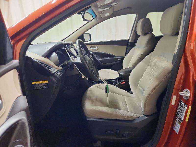 2017 Hyundai Santa fe VIN 5XYZU3LB0HG490861 COPART salvage auction — MINOR DENT/SCRATCHES, TX - CERTIFICATE OF TITLE, sold $500 on 2026-07-21 (photo 7)