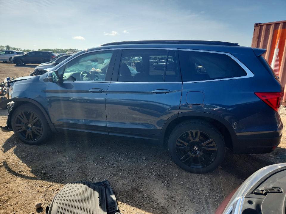 2022 Honda Pilot VIN 5FNYF6H29NB046610 COPART salvage auction — FRONT END, IL - SALVAGE CERTIFICATE, sold $13,400 on 2026-07-28 (photo 2)