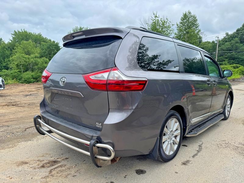 2017 Toyota VIN 5TDDZ3DC2HS167093 COPART salvage auction — NORMAL WEAR, In - Certificate Of Title (P), sold $6,300 on 2026-07-21 (photo 4)