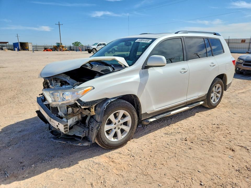 2012 Toyota VIN 5TDZK3EH7CS085230 COPART salvage auction — FRONT END, Tx - Salvage Vehicle Title, sold $2,650 on 2026-07-22 (photo 1)