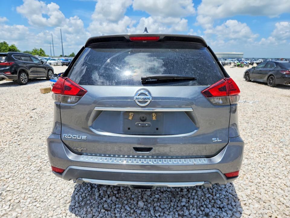 2017 Nissan Rogue VIN 5N1AT2MT0HC865522 COPART salvage auction — FRONT END, Tx - Salvage Vehicle Title, sold $2,350 on 2026-07-09 (photo 6)