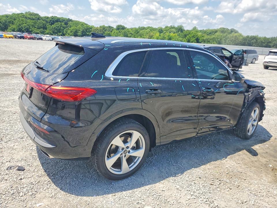 2025 Audi Q5 VIN WA12AAGU0S2015328 COPART salvage auction — FRONT END, Nc - Salvage Certificate Of Title, sold $225 on 2026-07-29 (photo 3)