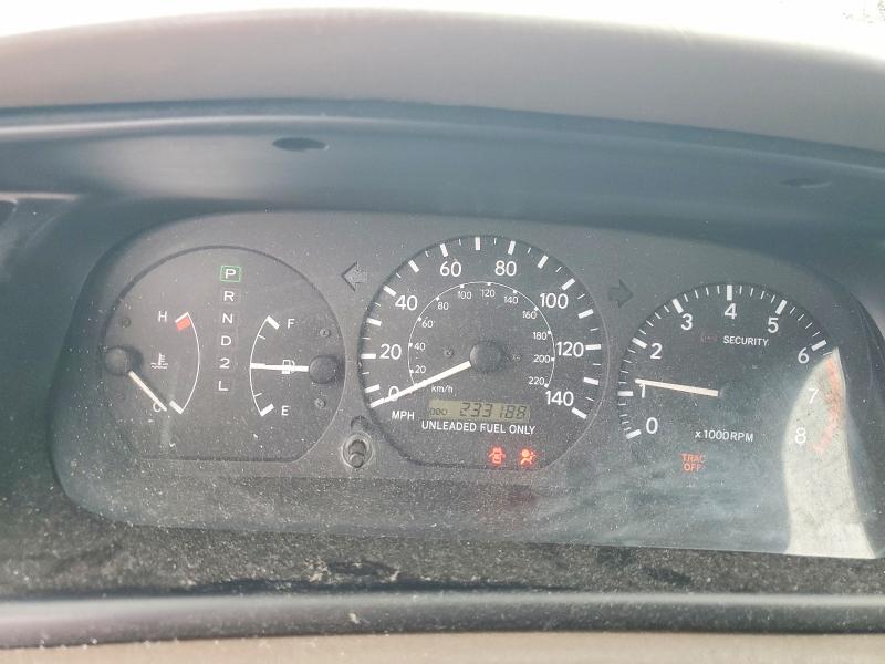 1998 Toyota Camry VIN JT2BF28K8W0090637 COPART salvage auction — FRONT END, SC - CERT OF TITLE-SALVAGE, sold $200 on 2026-07-31 (photo 9)