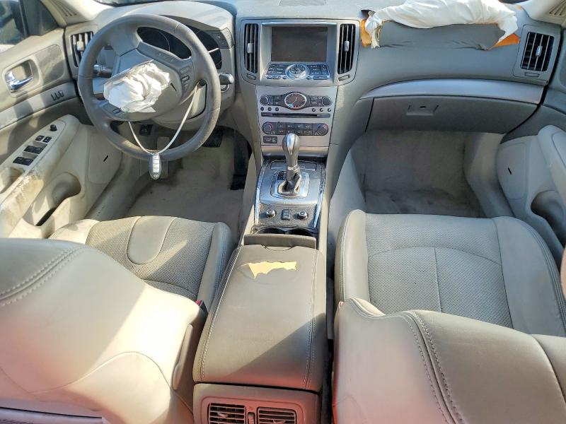 2011 Infiniti G VIN JN1CV6AR9BM405545 COPART salvage auction — FRONT END, Tn - Salvage Certificate, sold $150 on 2026-07-22 (photo 8)
