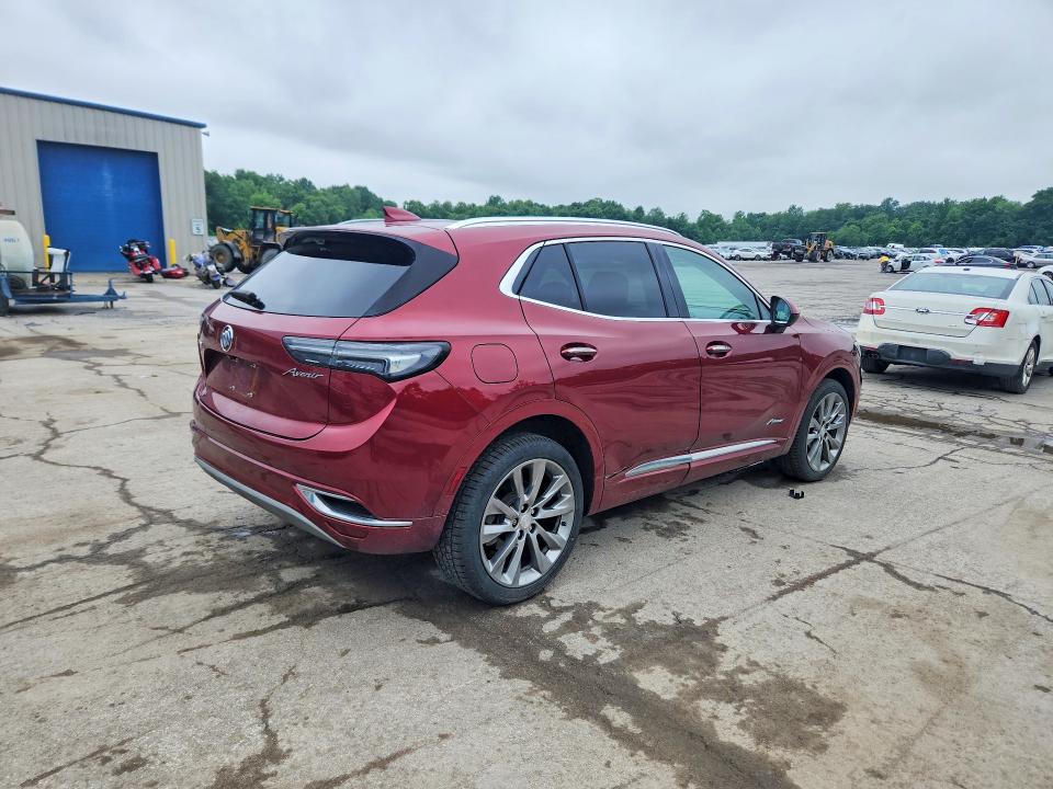 2021 Buick Envision VIN LRBFZSR40MD190008 COPART salvage auction — SIDE, Pa - Certificate Of Salvage, sold $7,800 on 2026-07-16 (photo 3)