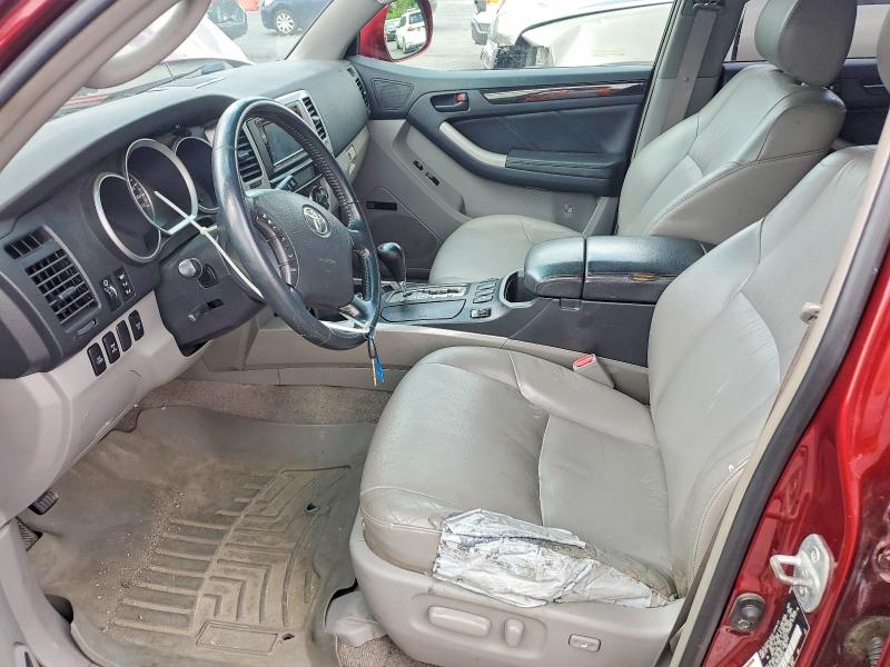2007 Toyota 4runner VIN JTEBT17R078039219 COPART salvage auction — MINOR DENT/SCRATCHES, PA - CERT OF TITLE (P), sold $4,500 on 2026-07-16 (photo 7)