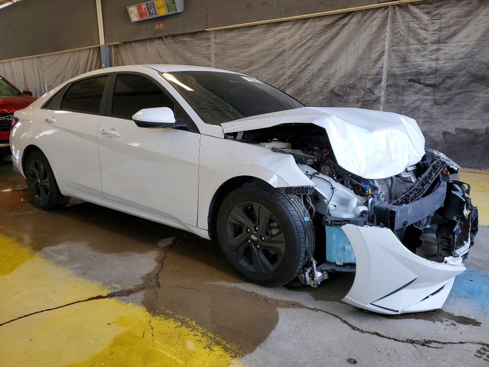 2023 Hyundai Elantra VIN KMHLM4AJ9PU039703 COPART salvage auction — FRONT END, Wv - Certificate Of Title, sold $2,100 on 2026-07-07 (photo 4)