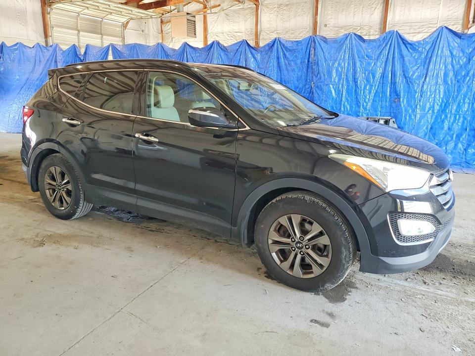 2015 Hyundai Santa fe VIN 5XYZU3LB7FG255886 COPART salvage auction — NORMAL WEAR, Ky - Certificate Of Title, sold $2,300 on 2026-07-20 (photo 4)