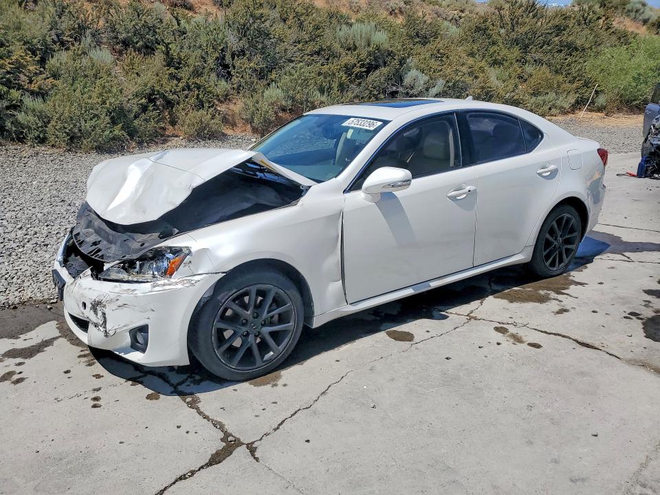 2011 Lexus Is 250 VIN JTHCF5C27B5046306 COPART salvage auction — FRONT END, Nv - Salvage Title, sold $2,900 on 2026-07-30 (photo 1)