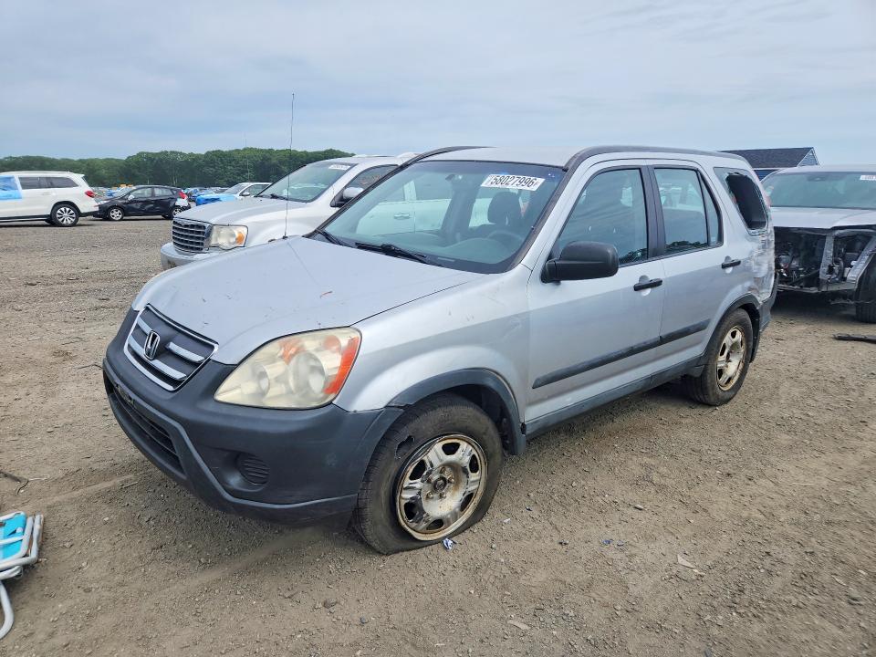 2005 Honda Cr-v VIN SHSRD78535U344119 COPART salvage auction — REAR END, Ma - Cert Of Title-Reconstrctd Coll, sold $1,800 on 2026-07-08 (photo 1)