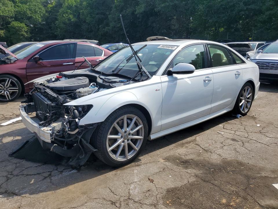 2017 Audi A6 VIN WAUG8AFCXHN025966 COPART salvage auction — FRONT END, Ga - Cert Of Title-Salvage, sold $325 on 2026-07-10 (photo 1)