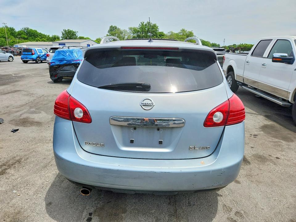 2012 Nissan Rogue sport VIN JN8AS5MV4CW383772 COPART salvage auction — FRONT END, Nj - Cert Of Title-Salvage, sold $125 on 2026-07-28 (photo 6)