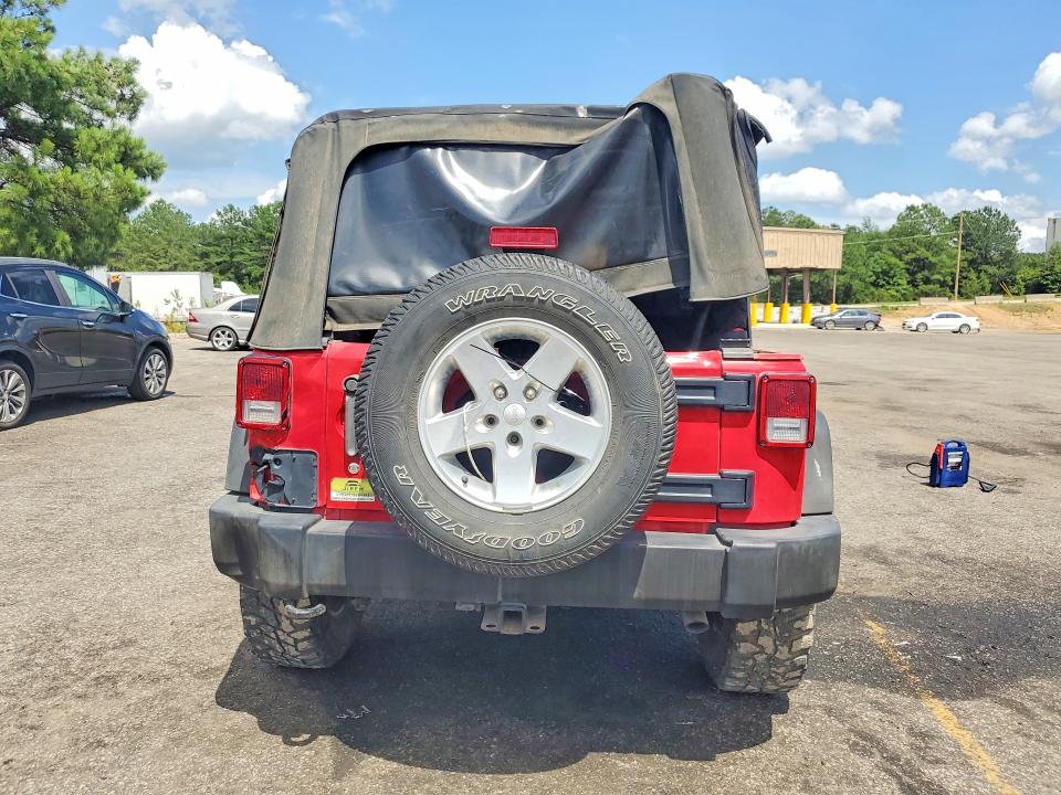 2015 Jeep Wrangler / VIN 1C4BJWDGXFL620877 COPART salvage auction — FRONT END, Fl - Certificate Of Title (P), sold $5,200 on 2026-07-10 (photo 6)