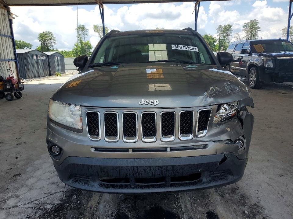 2012 Jeep Compass VIN 1C4NJCBA8CD634518 COPART salvage auction — FRONT END, Ga - Cert Of Title-Salvage, sold $1,050 on 2026-07-09 (photo 5)