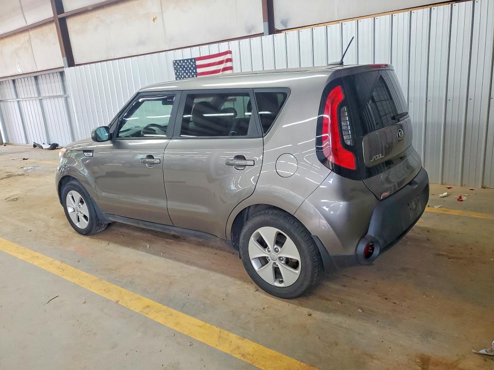 2016 Kia Soul VIN KNDJN2A27G7309208 COPART salvage auction — REAR END, Nc - Salvage Certificate Of Title, sold $225 on 2026-07-29 (photo 2)