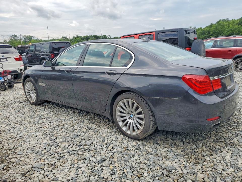 2012 BMW 7 series VIN WBAKC6C56CC396185 COPART salvage auction — MECHANICAL, MA - CERTIFICATE OF TITLE, sold $375 on 2026-07-23 (photo 2)